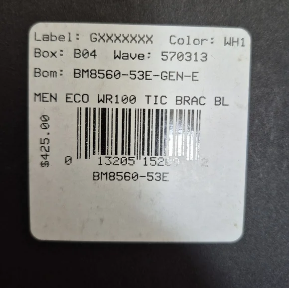 Citizen Garrison Titanium Eco Drive Watch 43mm Black Dial - Picture 2 of 13